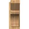 Ekena Millwork Merced Slat Rough Sawn Outlooker, Western Red Cedar, 8"W x 20"D x 20"H OUT08X20X20MRC06RWR - alternate 2